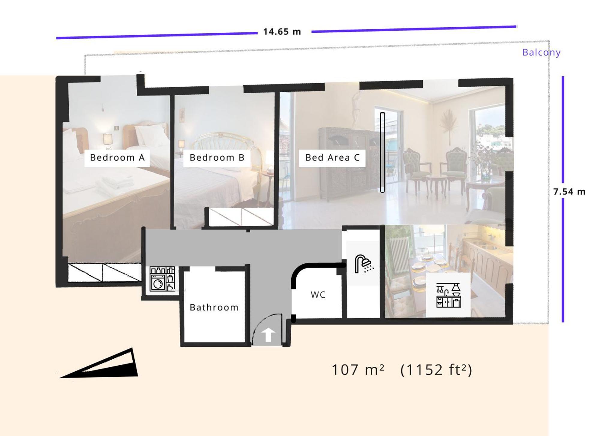 Apartment Friends & Family *
